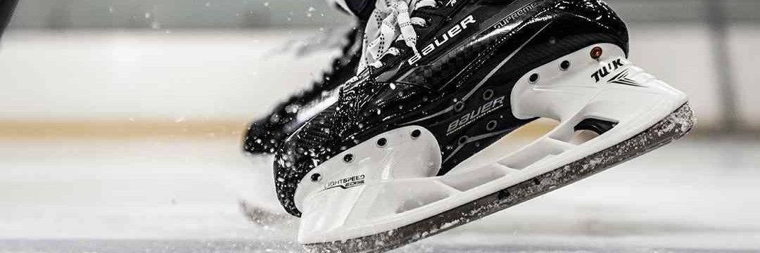 Bauer Supreme Mach Sr. Ice Hockey Skates W/Pulse Steel - BEHIND THE MASK