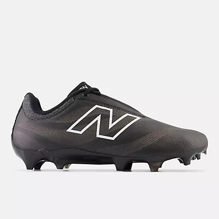 New balance black on sale and white football boots