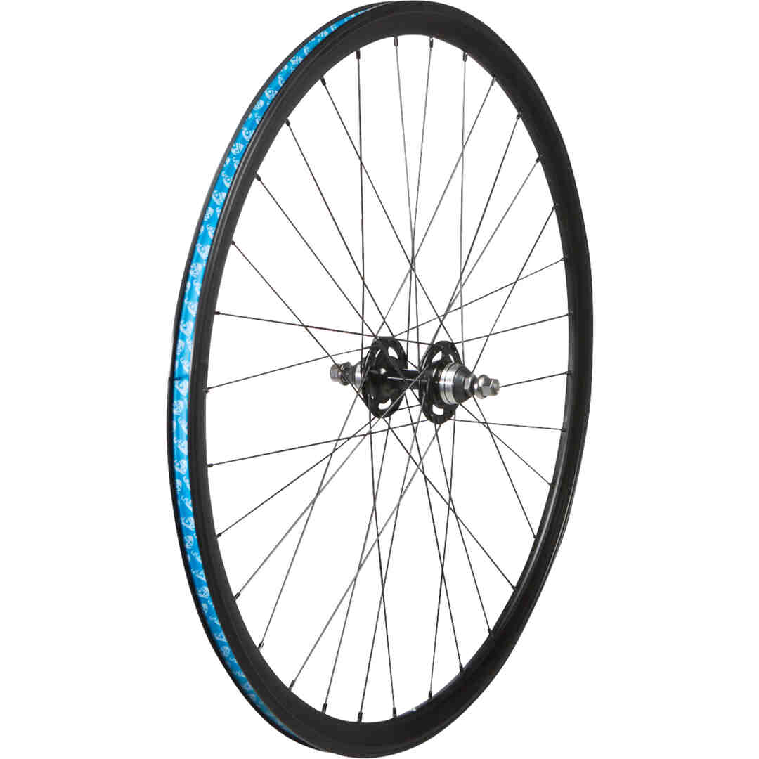 49N 700C Track Fixed Freewheel Black Rear Wheel