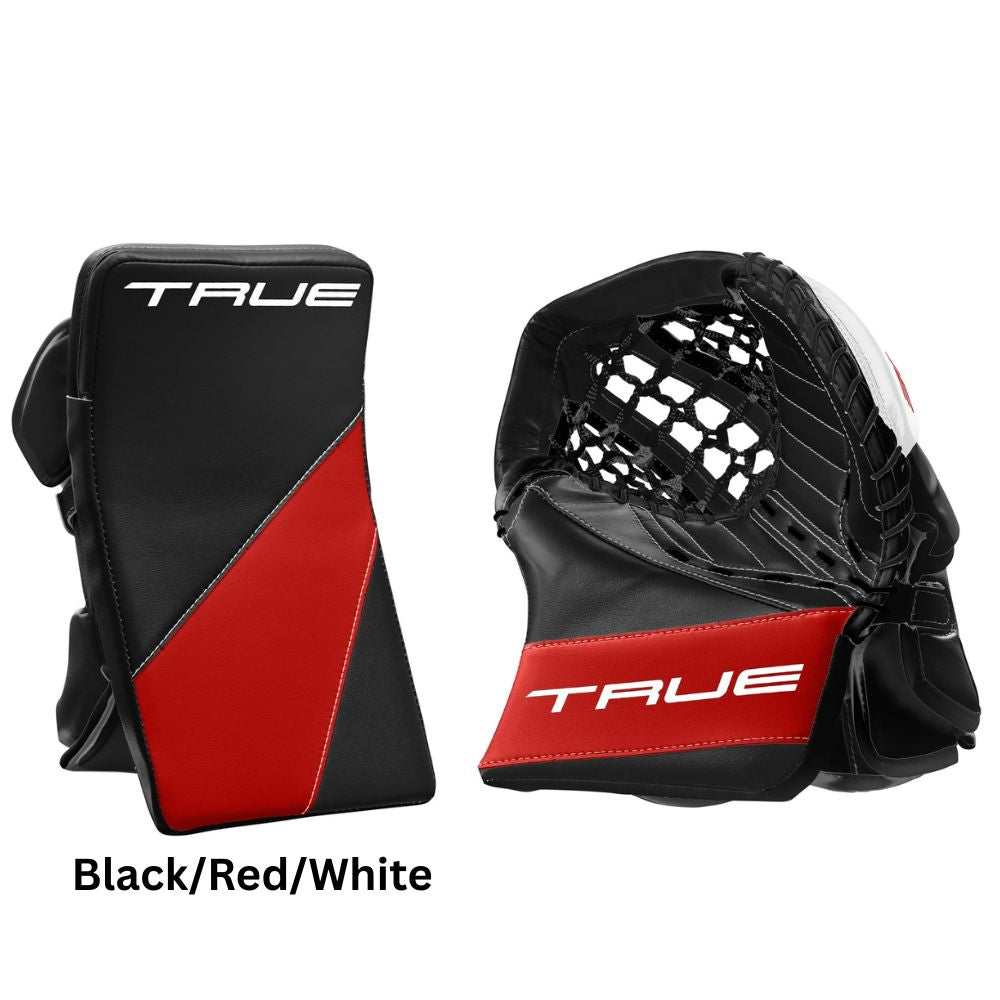 True Senior HZRDUS L95 Hockey Goalie Blocker+Trapper