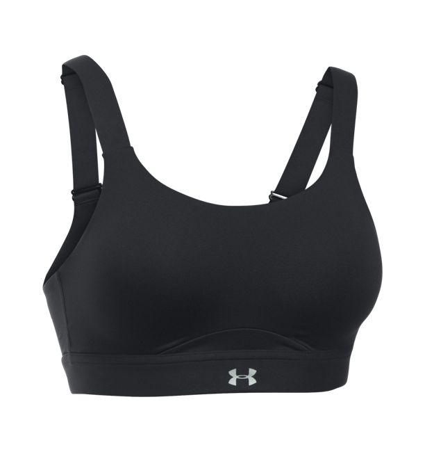 Under Armour Women's Armour® Eclipse High — Zip Sports Bra 34A Black :  Clothing, Shoes & Jewelry 