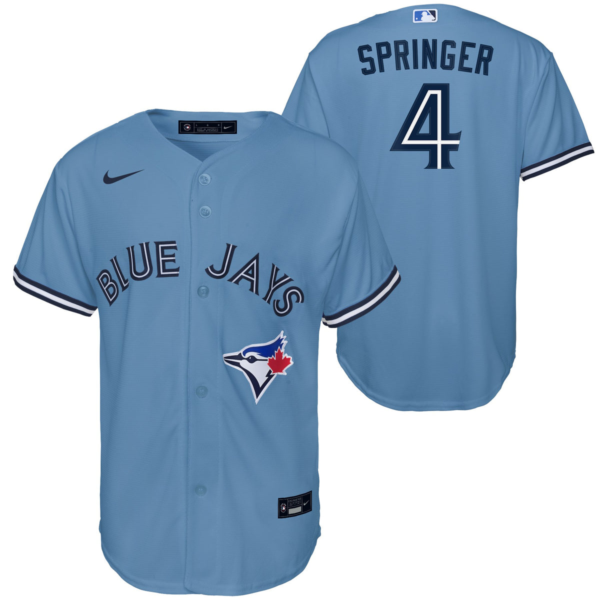 George Springer Women's Toronto Blue Jays Alternate Jersey - Black Golden  Replica