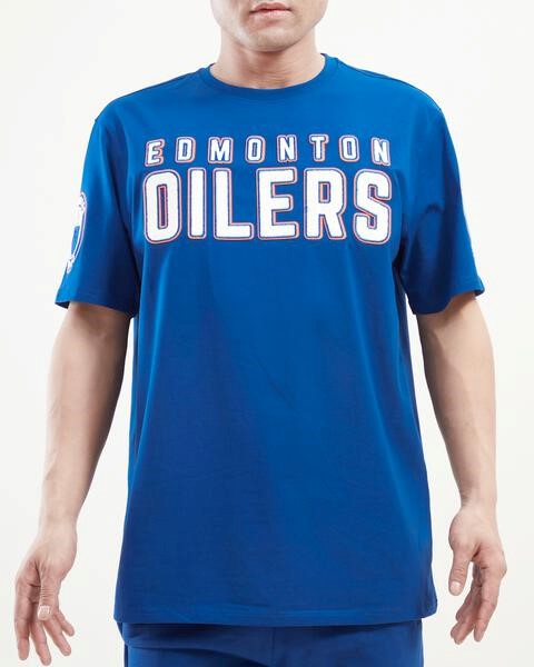 47 Brand Men's NHL Edmonton Oilers Surround T-Shirt