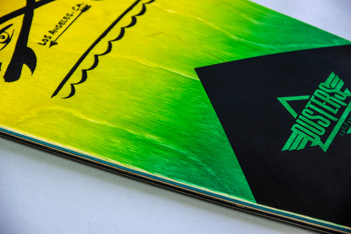 Dusters Moto Fades Longboard Skateboard 37"