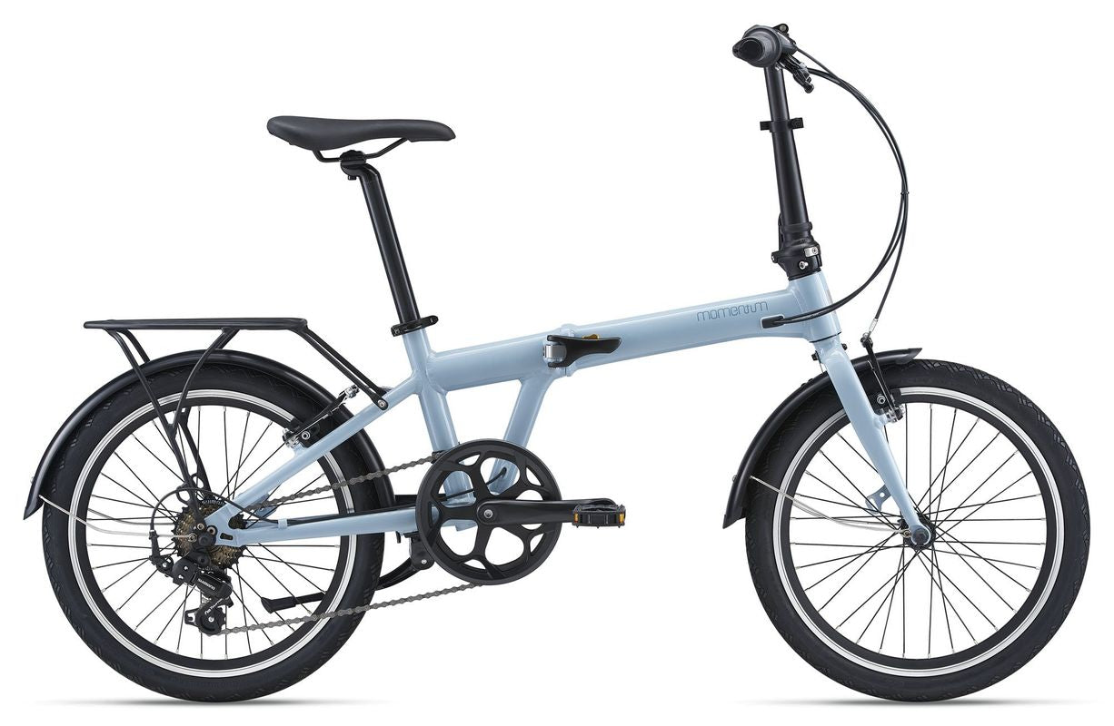 Folding discount bike blue