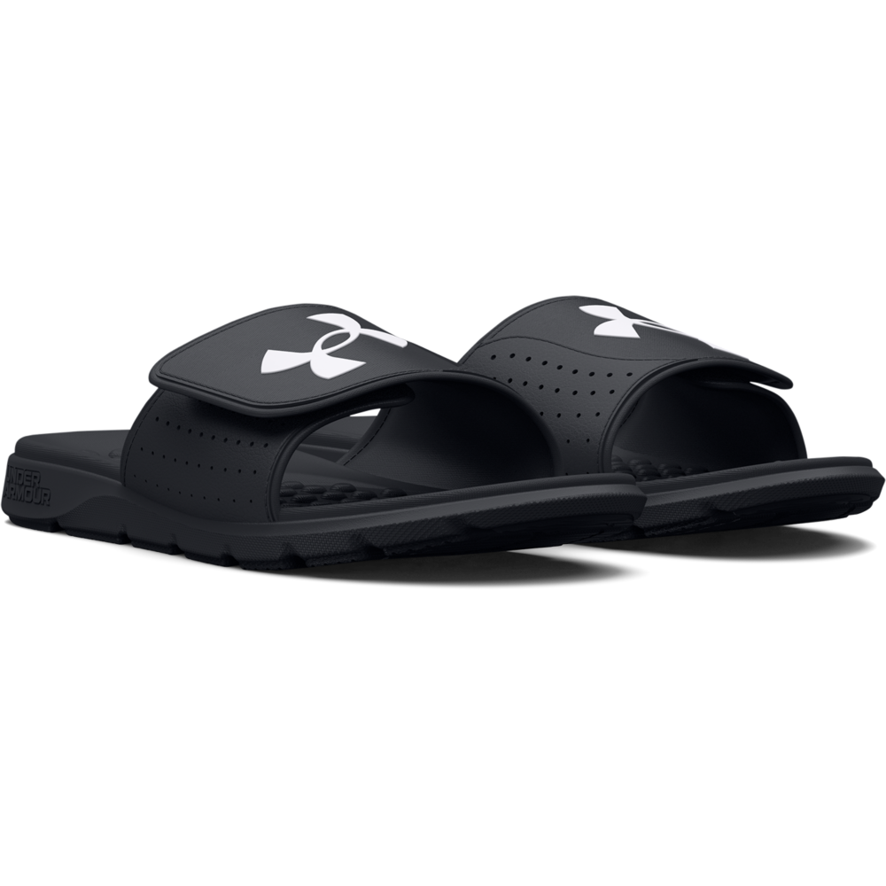 Under armour store black sandals