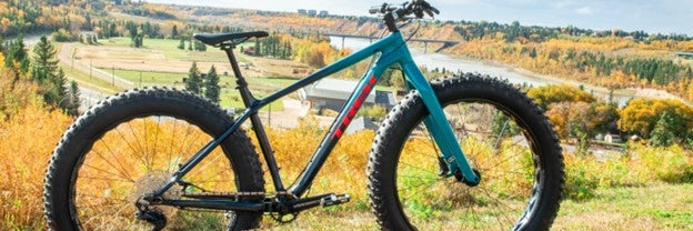 The all-new 2021 Trek Farley 5 Fat Bike - Because Biking is a Year-Round Sport