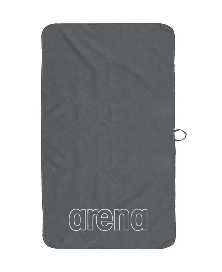 arena Smart Plus Pool Swim Towel Grey/White
