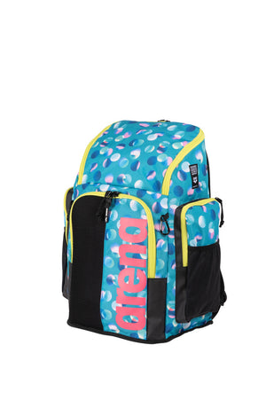 arena Spiky III Allover 45 Swim Backpack Confetti