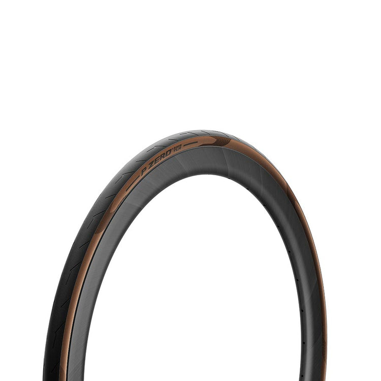 Pirelli, PZero Race TLR, Road Tire, 700x28C, Folding, Tubeless Ready, SmartEVO, 127TPI, Tanwall, Made in Italy