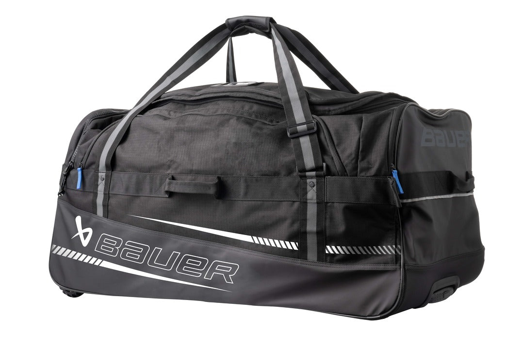 Bauer Senior Premium Hockey Wheeled Bag Black