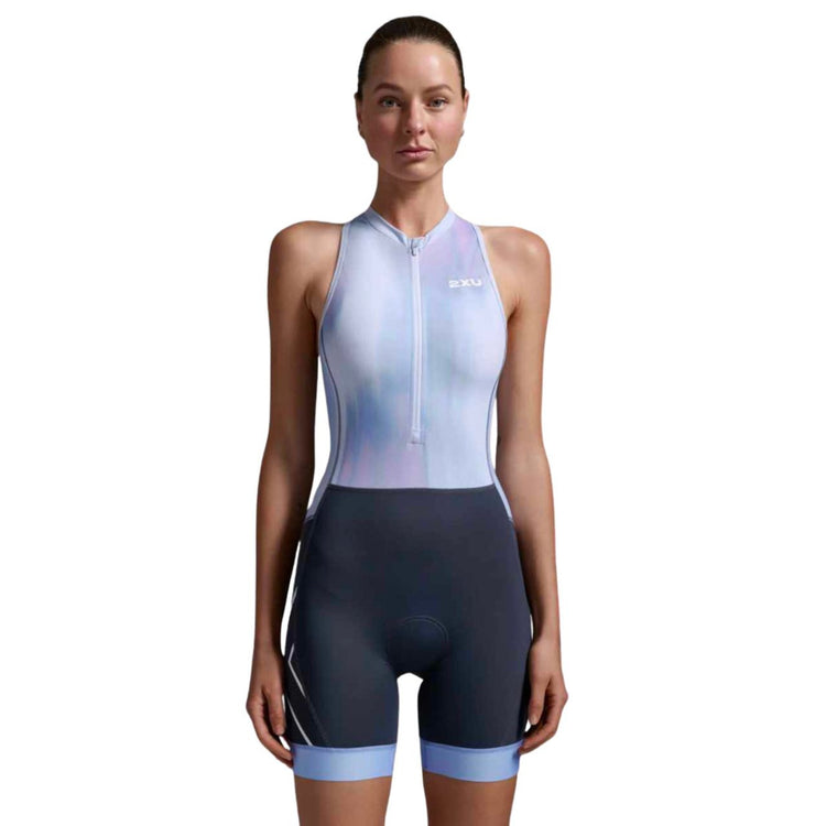 2XU Women's Core Trisuit Hydrangea/India Ink