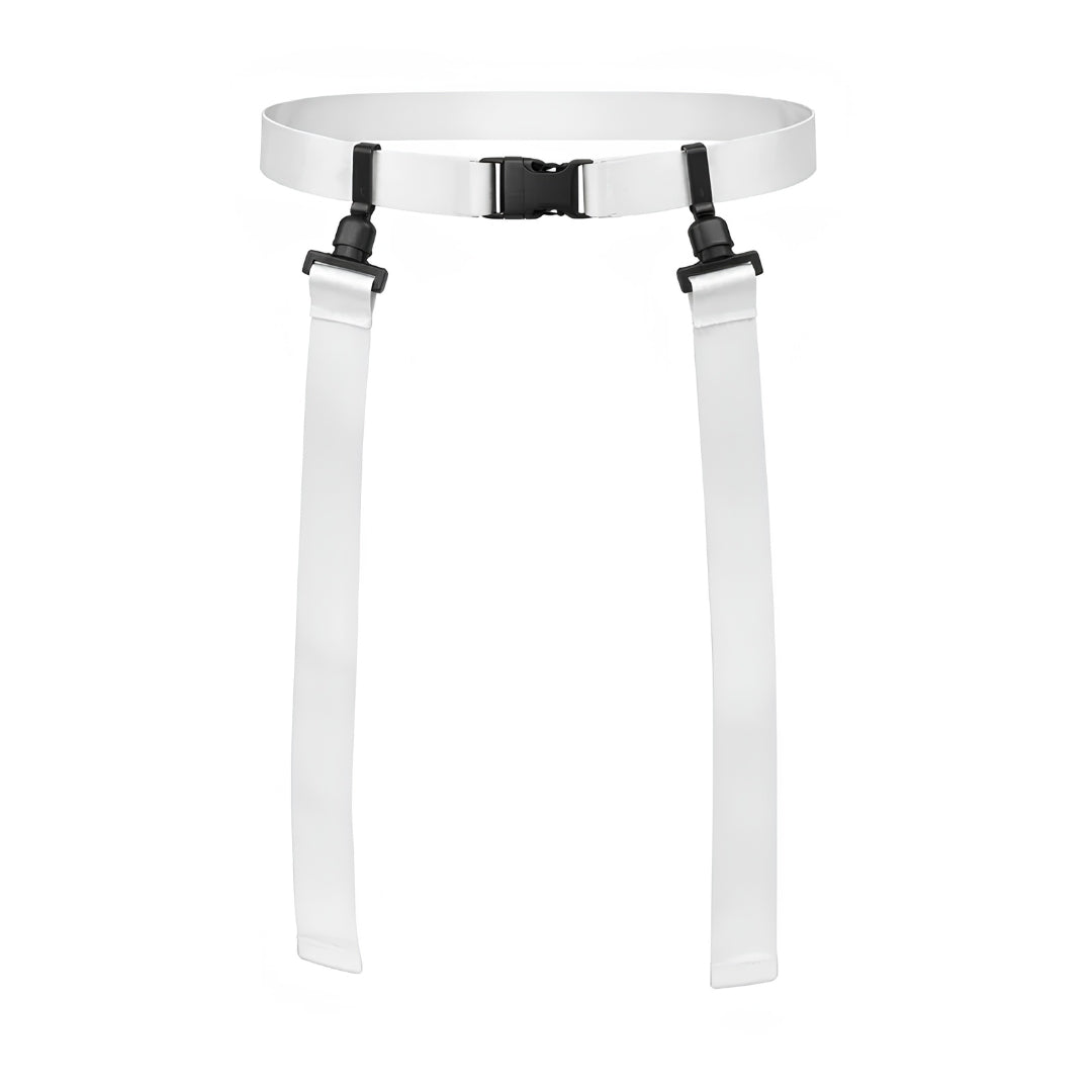 360 Athletics Pop Flag Football Belts white