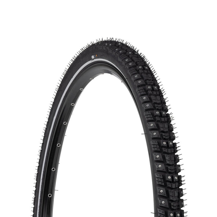 
45NRTH 650b Gravdal Clincher Wire 33tpi Winter Tire 240 Carbide Steel Black 38c 