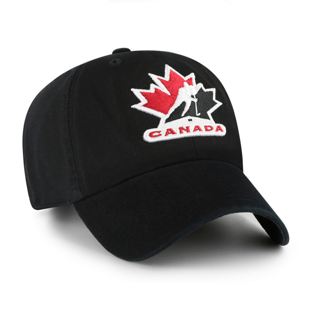 '47 Brand Men's IIHF Team Canada Clean-Up Hat Black