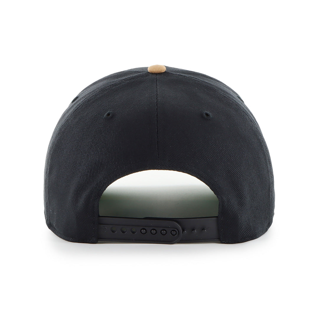 '47 Brand Men's MLB Toronto Blue Jays Black/Camel Hitch Hat
