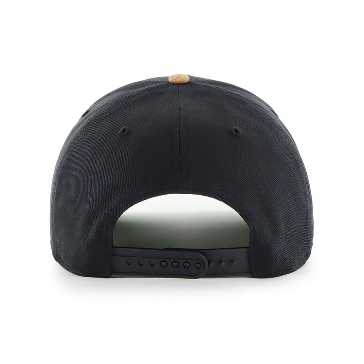 '47 Brand Men's MLB Toronto Blue Jays Black/Camel Hitch Hat
