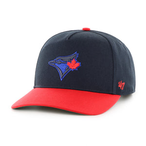 '47 Brand Men's MLB Toronto Blue Jays Black Tonal Hitch Hat

