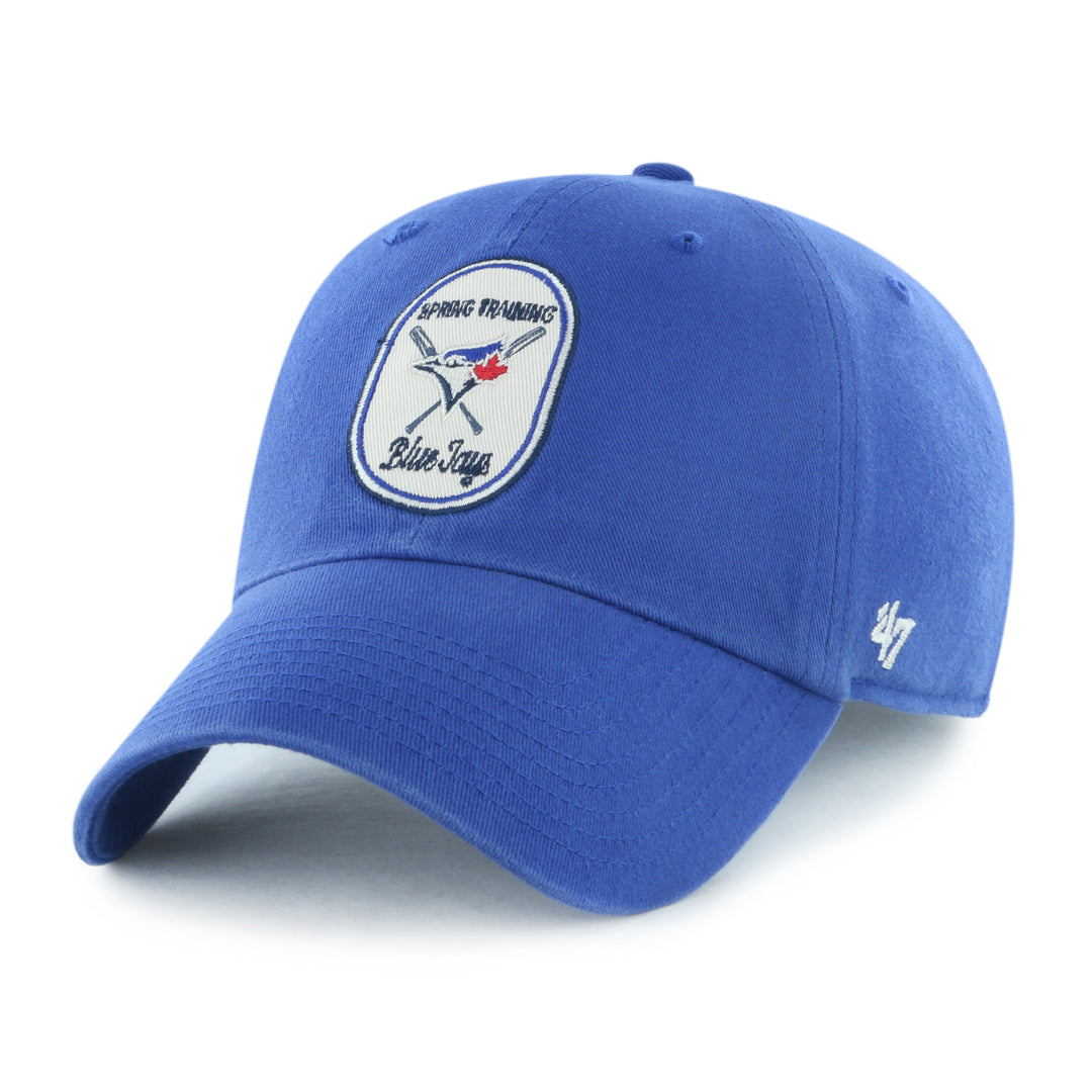 47 Brand Mens MLB Toronto Blue Jays Crosspatch Clean-Up Hat
