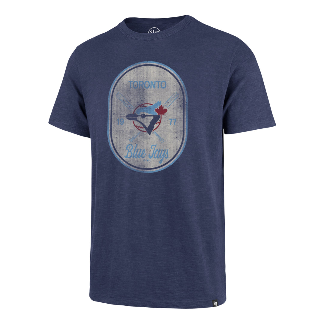 '47 Brand Men's MLB Toronto Blue Jays Crosspatch Scrum T-Shirt