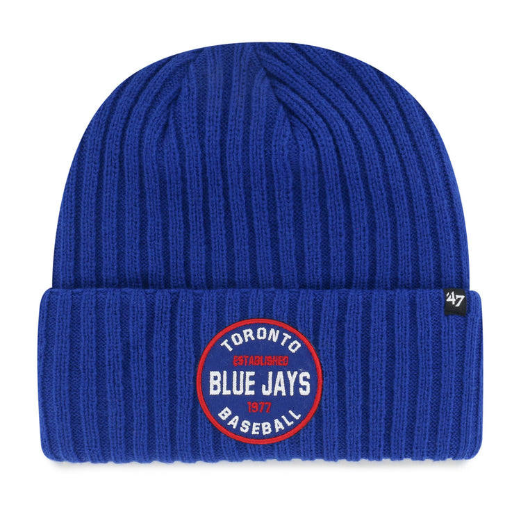 '47 Brand Men's MLB Toronto Blue Jays Ribbed Snowdrift Cuffed Knit Toque