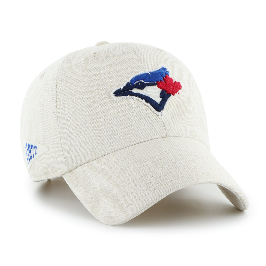 '47 Brand Men's MLB Toronto Blue Jays Slub Twill Clean-Up Hat