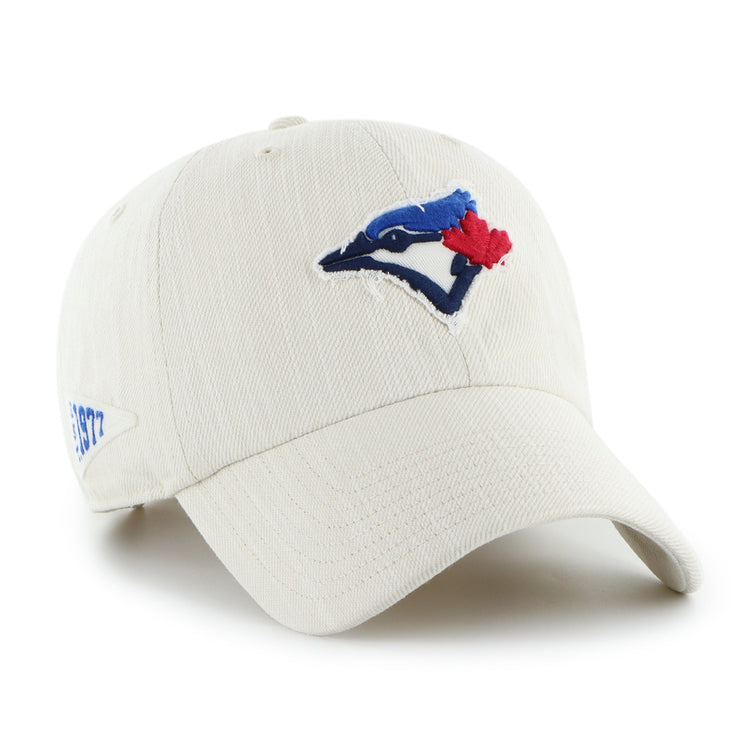'47 Brand Men's MLB Toronto Blue Jays Slub Twill Clean-Up Hat