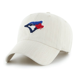'47 Brand Men's MLB Toronto Blue Jays Slub Twill Clean-Up Hat