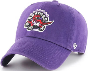 '47 Brand Men's NBA Toronto Raptors Purple Clean-Up Hat