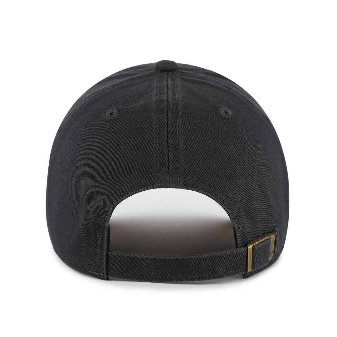 '47 Brand Men's NHL Edmonton Oilers Charki Ballpark Clean-Up Hat Charcoal