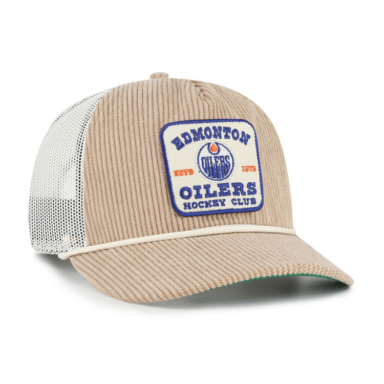 '47 Brand Men's NHL Edmonton Oilers Cordlandia Hitch RF Hat