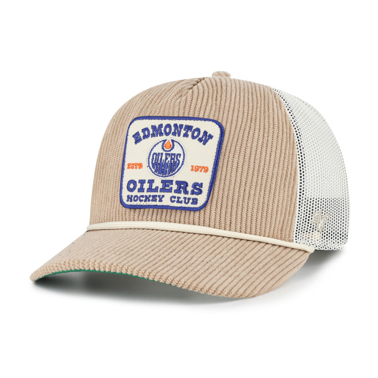 '47 Brand Men's NHL Edmonton Oilers Cordlandia Hitch RF Hat