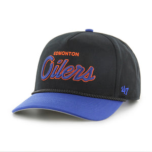 '47 Brand Men's NHL Edmonton Oilers Crosstown Script TT Hitch Hat 