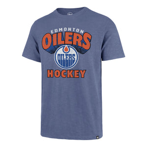 '47 Brand Men's NHL Edmonton Oilers Dunmoure Scrum T-Shirt
