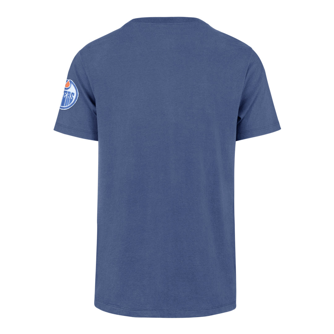 '47 Brand Men's NHL Edmonton Oilers Franklin Fieldhouse T-Shirt blue