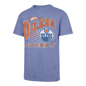 '47 Brand Men's NHL Edmonton Oilers Game Worn Slub T-Shirt