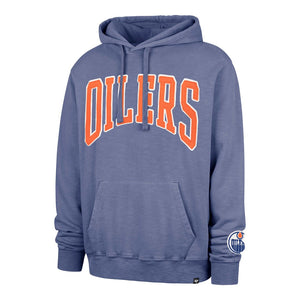 '47 Brand Men's NHL Edmonton Oilers Groton French Terry Hoodie