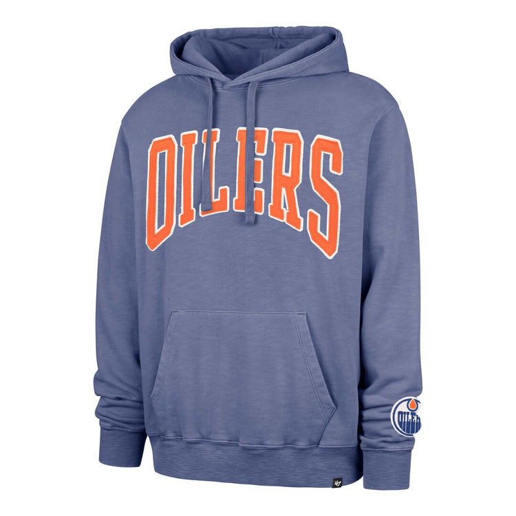 '47 Brand Men's NHL Edmonton Oilers Groton French Terry Hoodie
