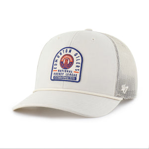 47 Brand Men's NHL Edmonton Oilers Monument Rope Alternate2 Trucker Cap
