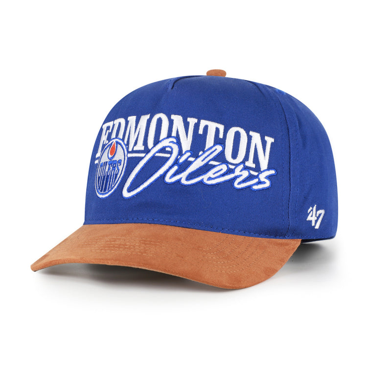'47 Brand Men's NHL Edmonton Oilers Scribeline Hitch RF Hat