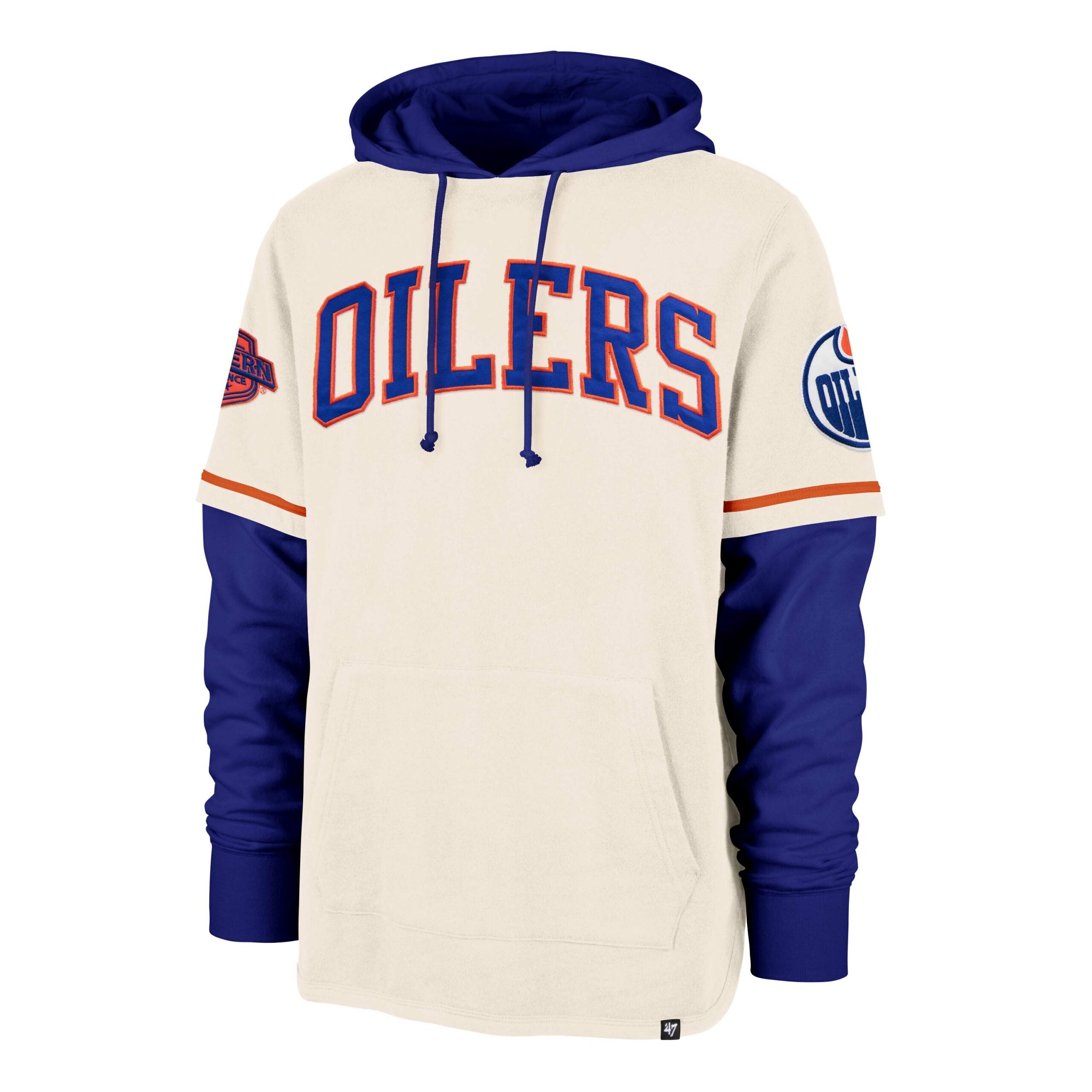 '47 Brand Men's NHL Edmonton Oilers Shortstop Hoodie