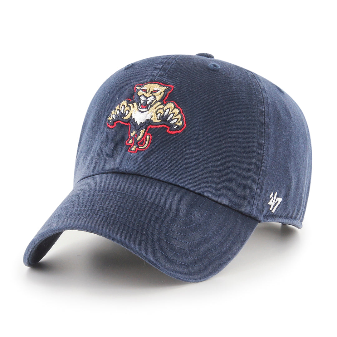 '47 Brand Men's NHL Florida Panthers Clean-Up Cap Blue