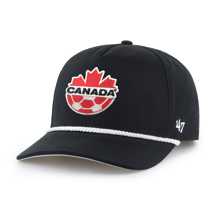 '47 Brand Men's Team Canada Soccer Hitch Rope Cap Black/Red