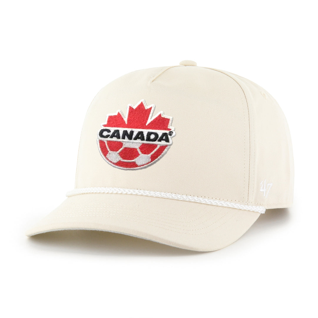 '47 Brand Men's Team Canada Soccer Hitch Rope Cap Cream