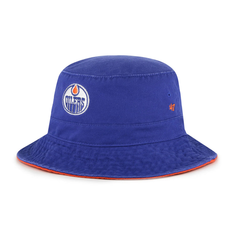 '47 Brand NHL Edmonton Oilers Bucket Hat Blue