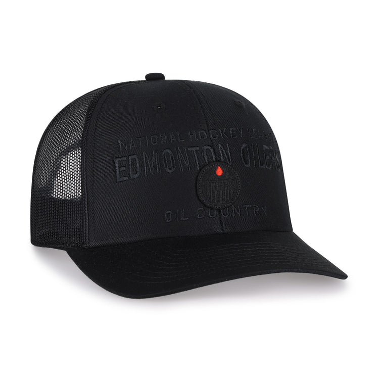 '47 Brand NHL Edmonton Oilers Contemporary TT Trucker Cap Black
