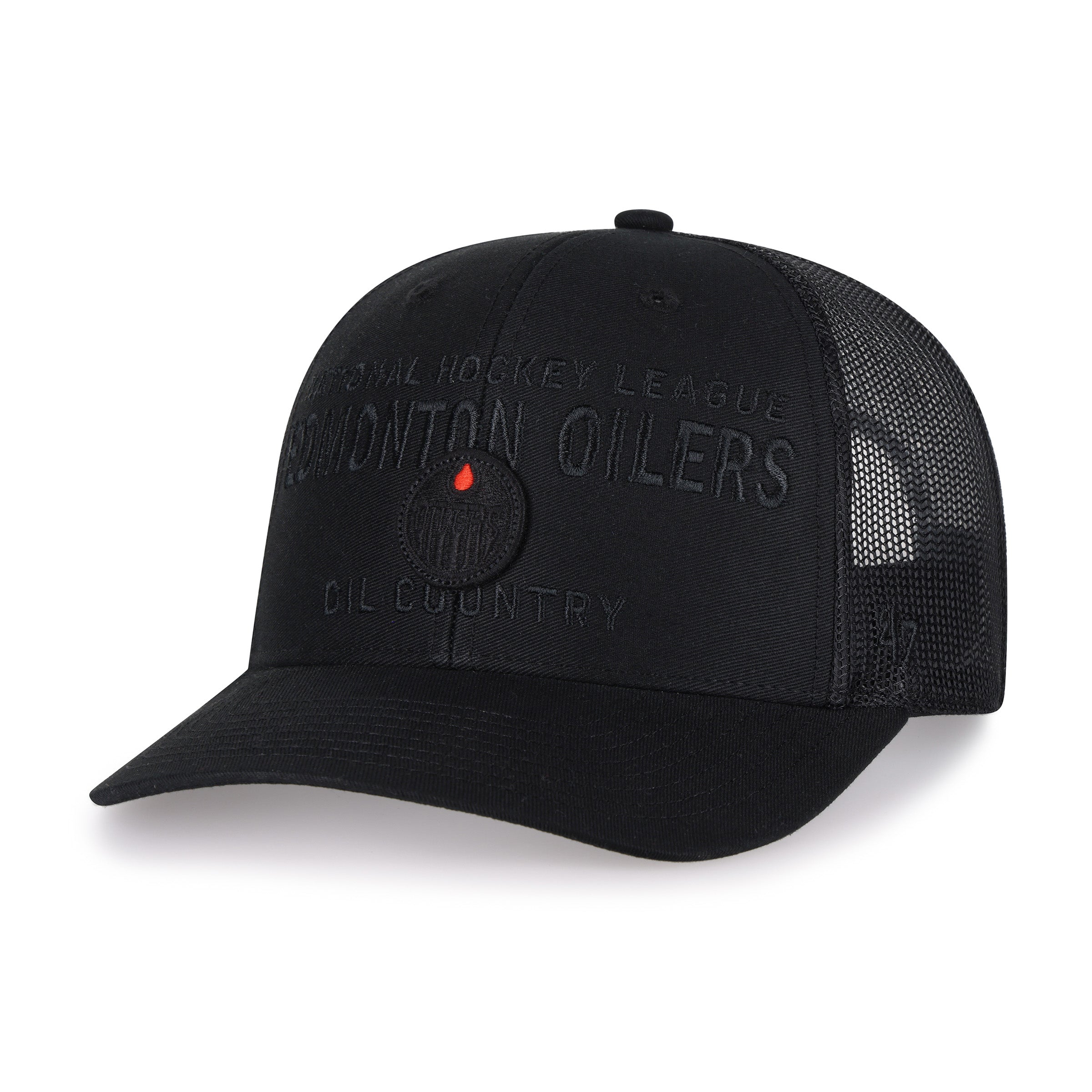 '47 Brand NHL Edmonton Oilers Contemporary TT Trucker Cap Black