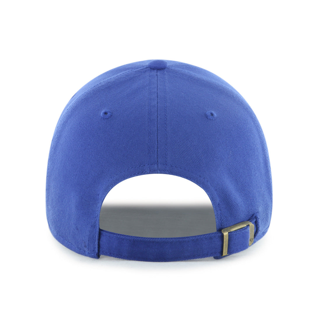 '47 Brand NHL Edmonton Oilers Crosspatch Clean-Up Cap Blue