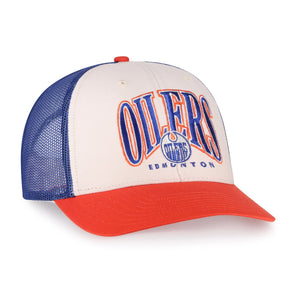 '47 Brand NHL Edmonton Oilers Drawbridge Trucker Cap