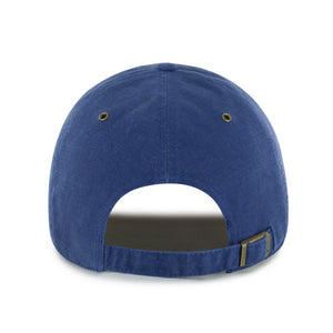 '47 Brand NHL Edmonton Oilers Windham Suede Clean-Up Cap Blue/Brown